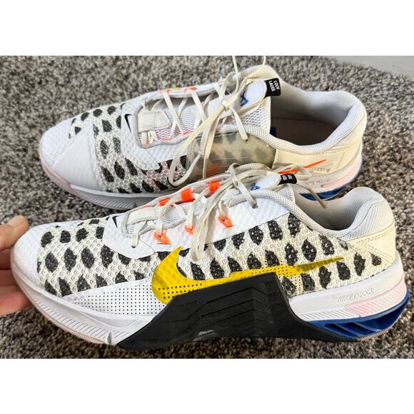 Nike Shoes - Nike Metcon 7 'polka white yellow strike' women's size 11